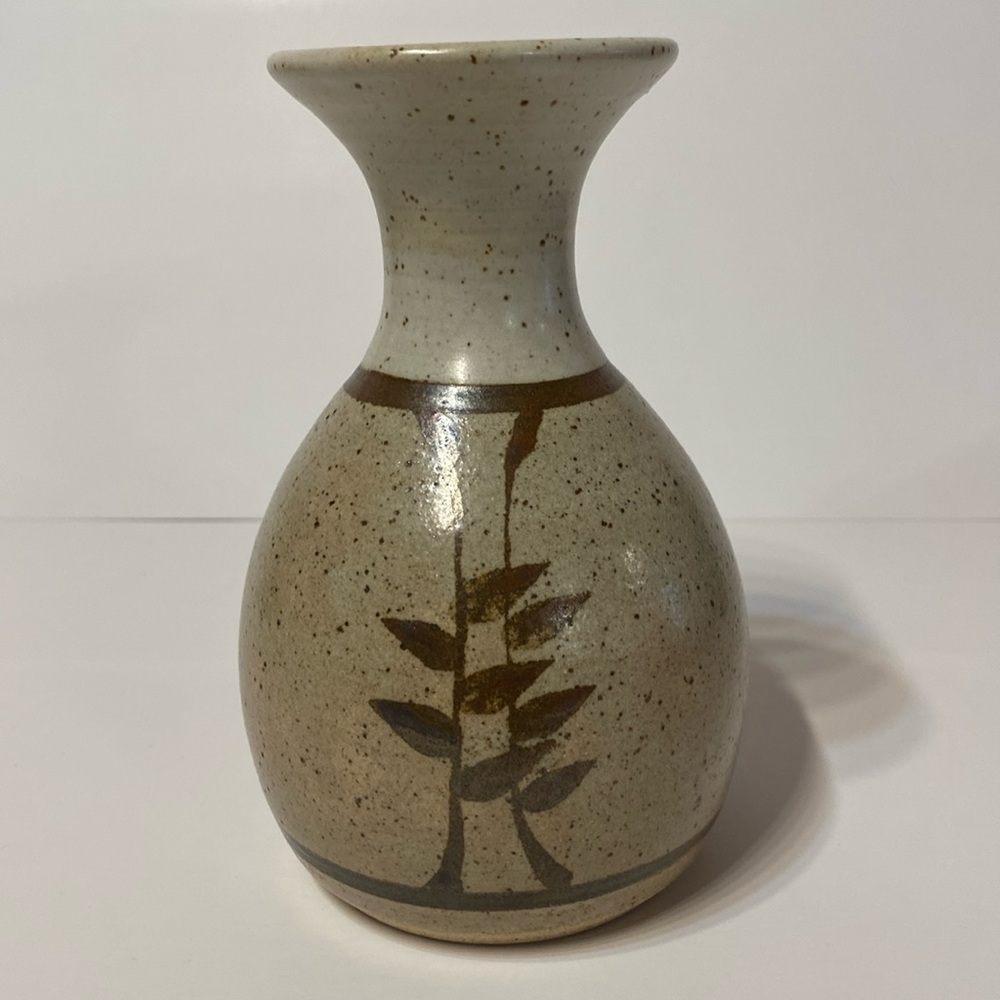 Vintage stoneware vase.
